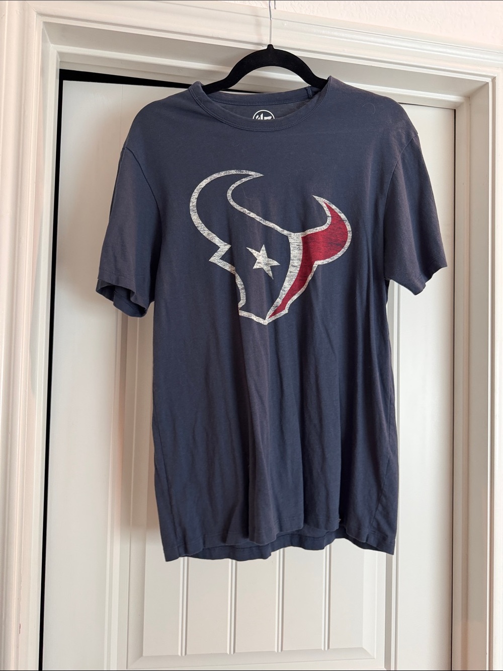 Houston Texans Navy Graphic Logo Tee - women